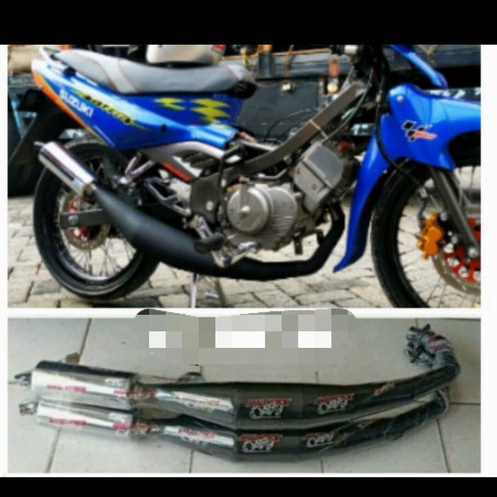 Knalpot Ahau Satria 2 Tak /Knalpot Racing Ahau Satria 2 Tak