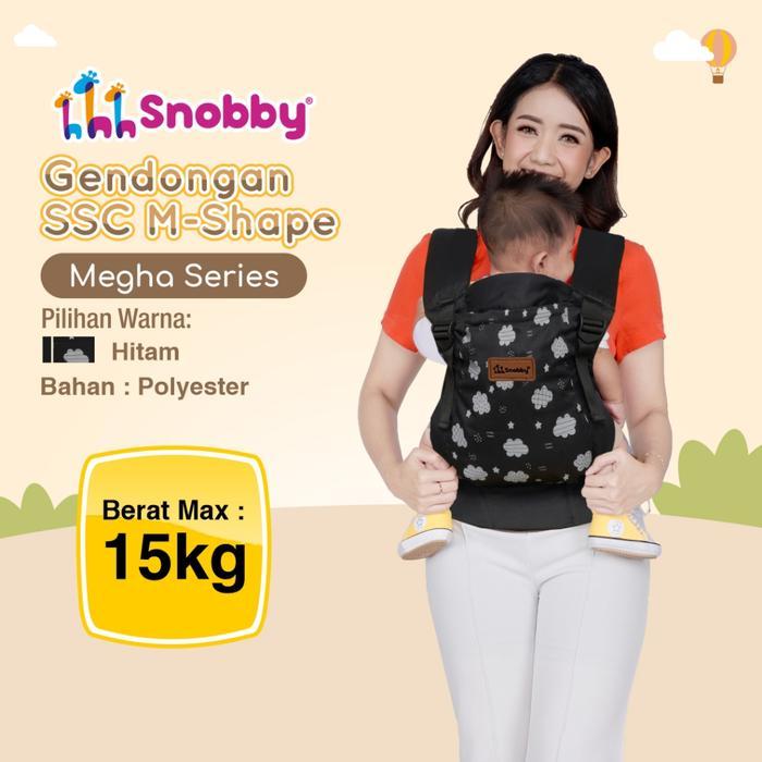 Snobby Gendongan Bayi Ransel M-Shape Motif Megha Series