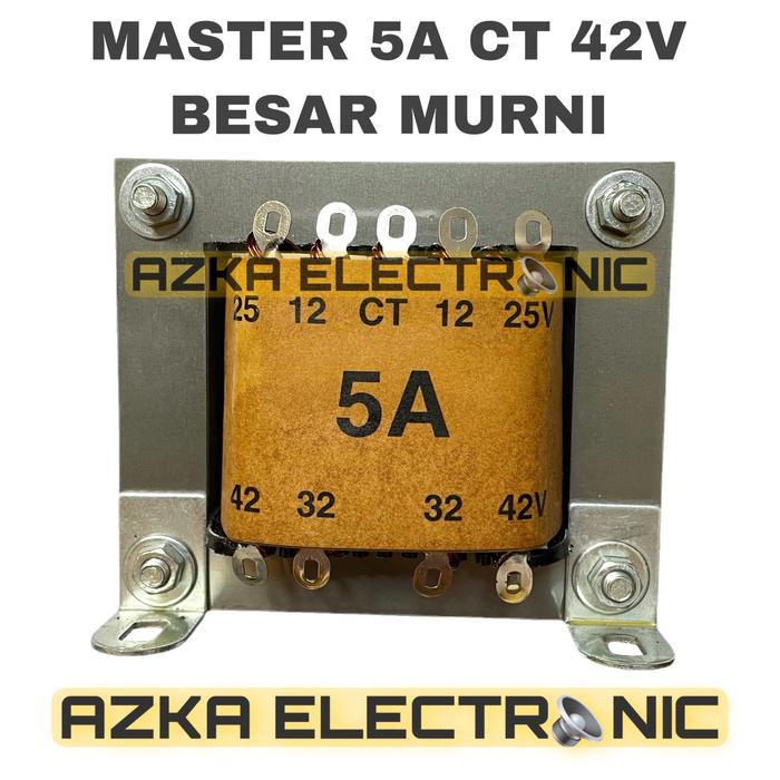 Trafo Travo Master 5A CT Besar Murni 42V