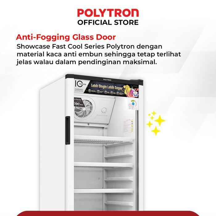 Grosir POLYTRON Showcase 190 Liter SCN 190 - SCN 190 - SCN 190
