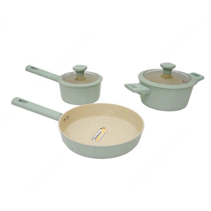 Cooking Color Cooare Set 5 pcs Original Informa Panci Informa Frypan set