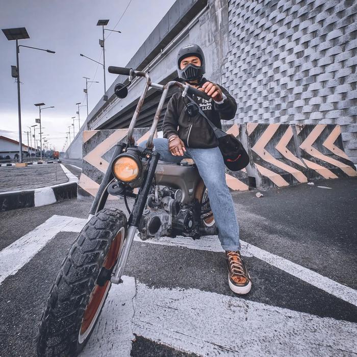 "New" Helm Cakil HBC Helm Retro Full Face HBC Cakil Jual Helm