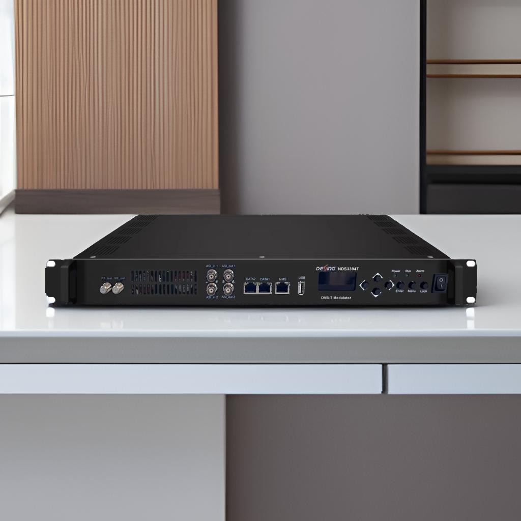 FLASH SALE    24/16 Channel  Tuner to IP ASI RF Modulator,RF Digital Modulator DVB-S DVB-S2 DVB-T T2