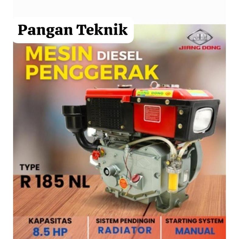 R 185NL | ZH 185 NL MESIN DIESEL JIANG DONG | Mesin penggerak 8PK | Diesel Jiangdong 185 NL