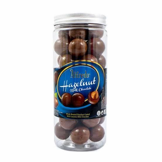 coklat alfredo hazelnut milk chocolate 280gr/coklat susu hazelnut