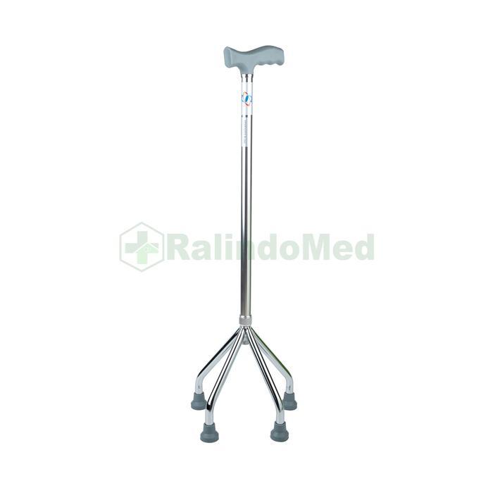 Ready Tongkat kaki 4 merk Sellaco alat bantu jalan
