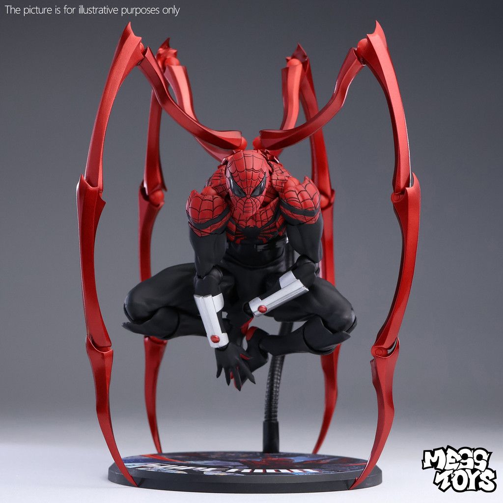 In Stock MessToys Superior Spiderman Figure Mess Toys Superior Spider Man Action Figure CT Toys