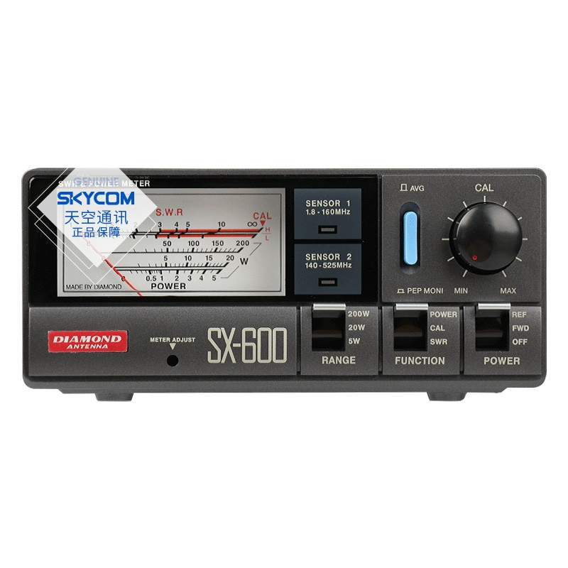 SPECIAL Japan Diamond SX600 Standing Wave Meter Power Meter SX-600 UV Dual-Segment Short Wave SWR Po