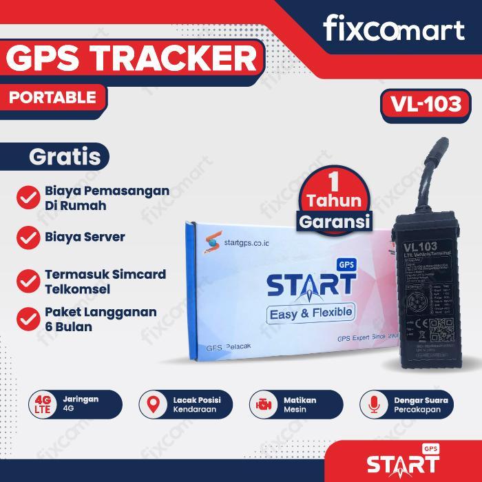 GPS Tracker Alat Pelacak Kendaraan Motor Mobil - Start GPS VL103M Alat Keamanan Kendaraan Mobil