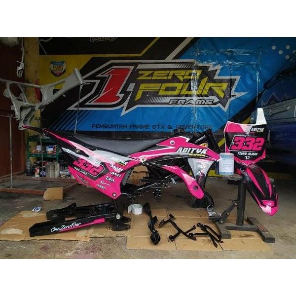 frame grasstrack gtx rangka trail bebek modif body kx 85