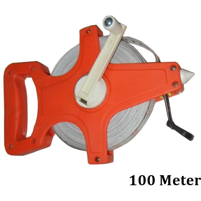 Meteran Tancap 100 Meter / Meteran Fiber 100 Meter/ Meteran Tanah 100M