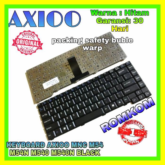 KEYBOARD LAPTOP AXIOO MNC M54 M54N M540 M540N BLACK