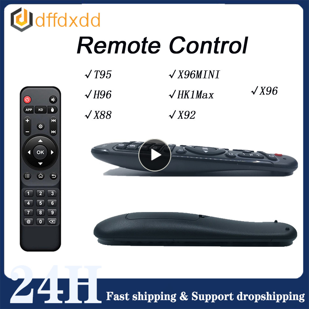 1~5PCS Remote Control For T95 H96 X88 X96MINI HK1Max X92 X96 Aidroid TV Box IR Remote Controller Set