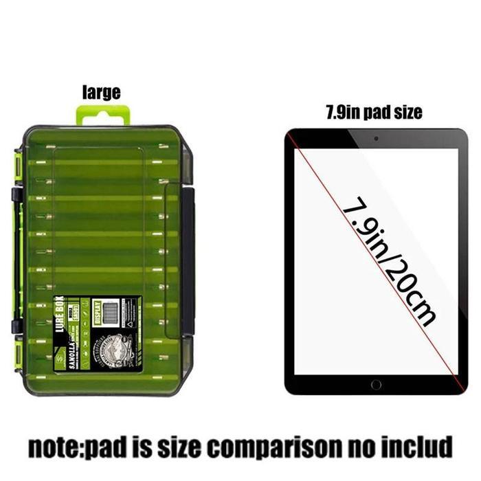 Vixplorn Kotak Perkakas Kail Pancing Besar/kotak Kail/kotak Pancing/Kotak Pancing Kail Fishing