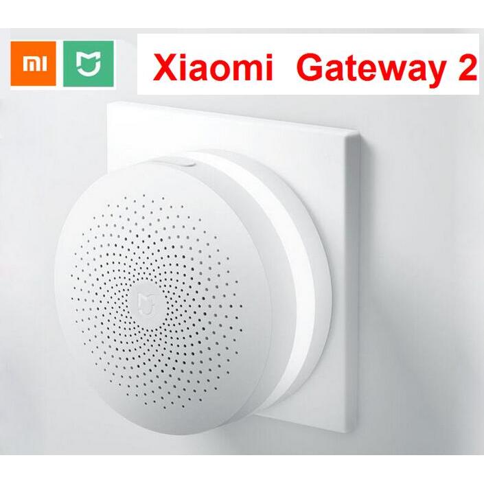 Original  Mijia update Smart Home Multifunctional Gateway2 Alarm System Intelligent Online Radio Lig
