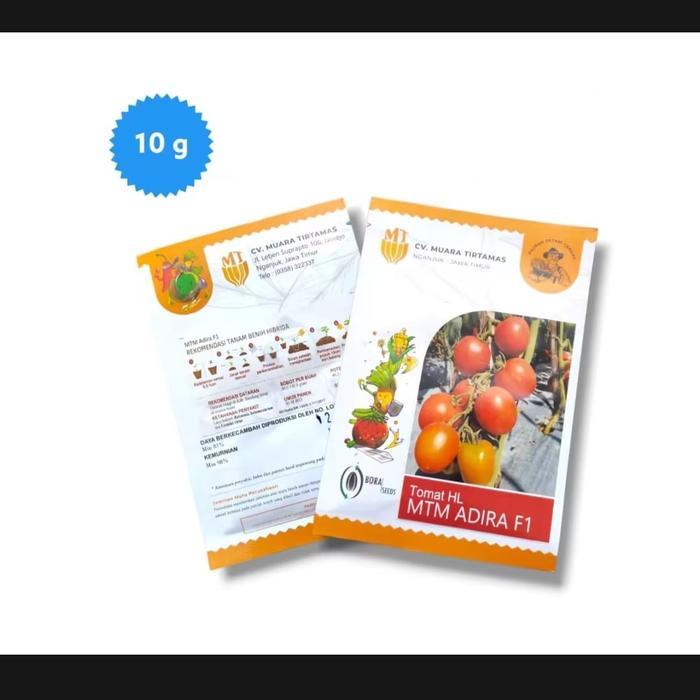 New Item, Bibit Benih Tomat Besar Mtm Adira F1 Isi 10G/Benih Tomat Unggul