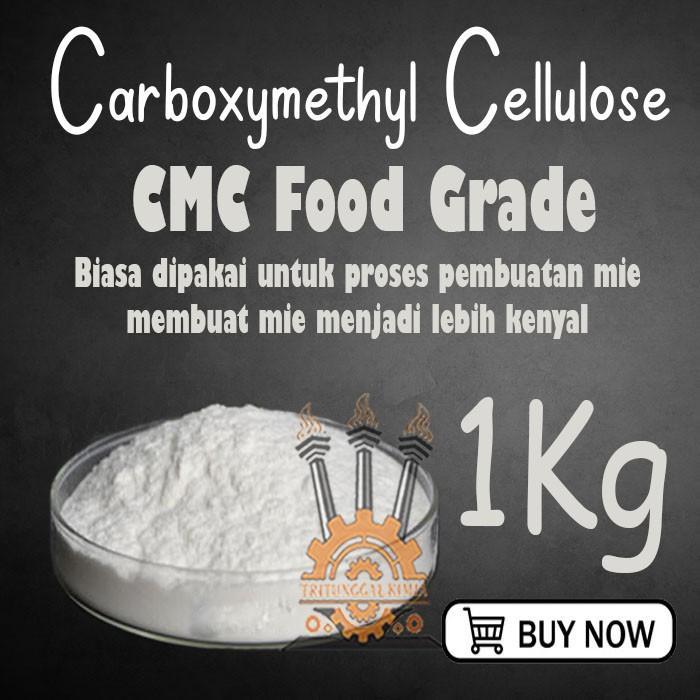 CMC FOOD GRADE / CMC MAKANAN CARBOXYMETHYL CELLULOSE FOODGRADE DAN NON FOOD GRADE 1KG