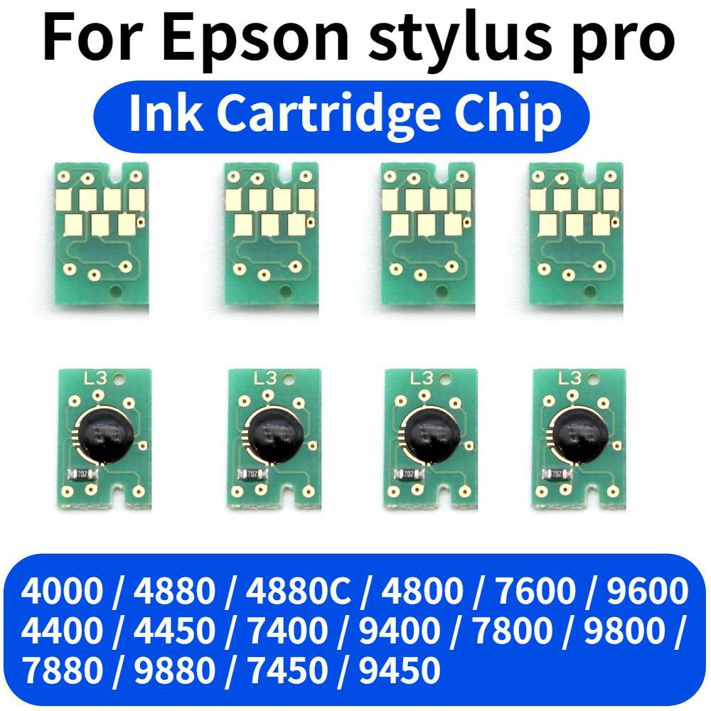 Ink Cartridge Reset Chip For Epson Stylus Pro 4000 4880 4880C 4800 7600 9600 4400 4450 7400 9400