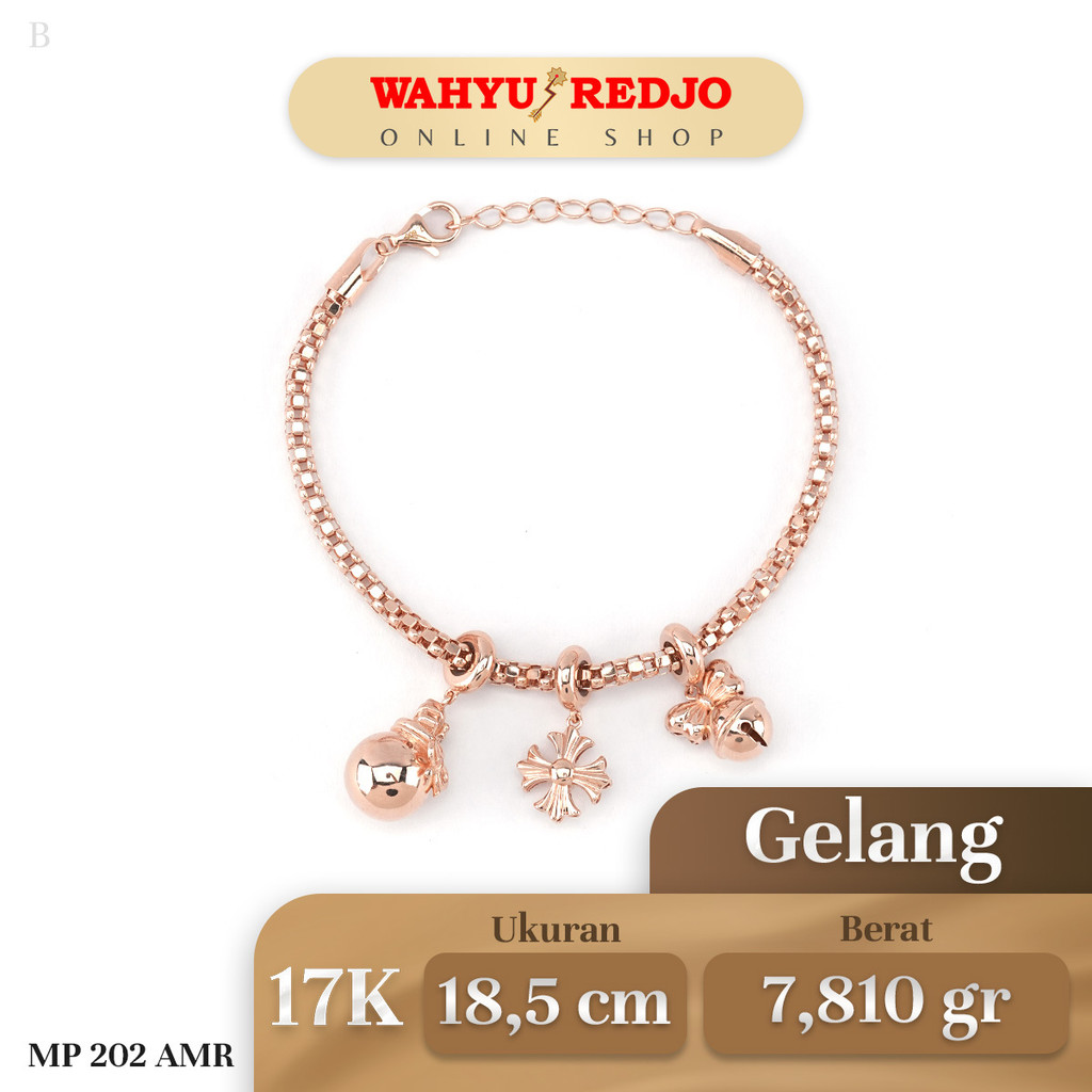 Gelang Emas AMR Kadar 17K Wahyu Redjo GL-17K 30648615PMR