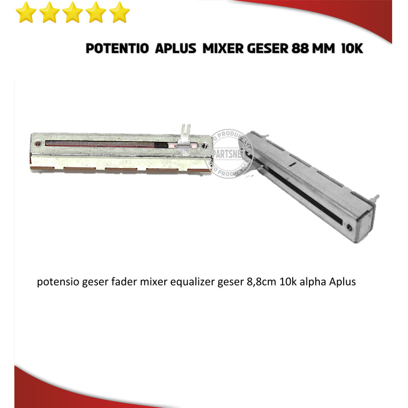 potensio geser fader mixer equalizer geser 8,8cm 10k alpha Aplus