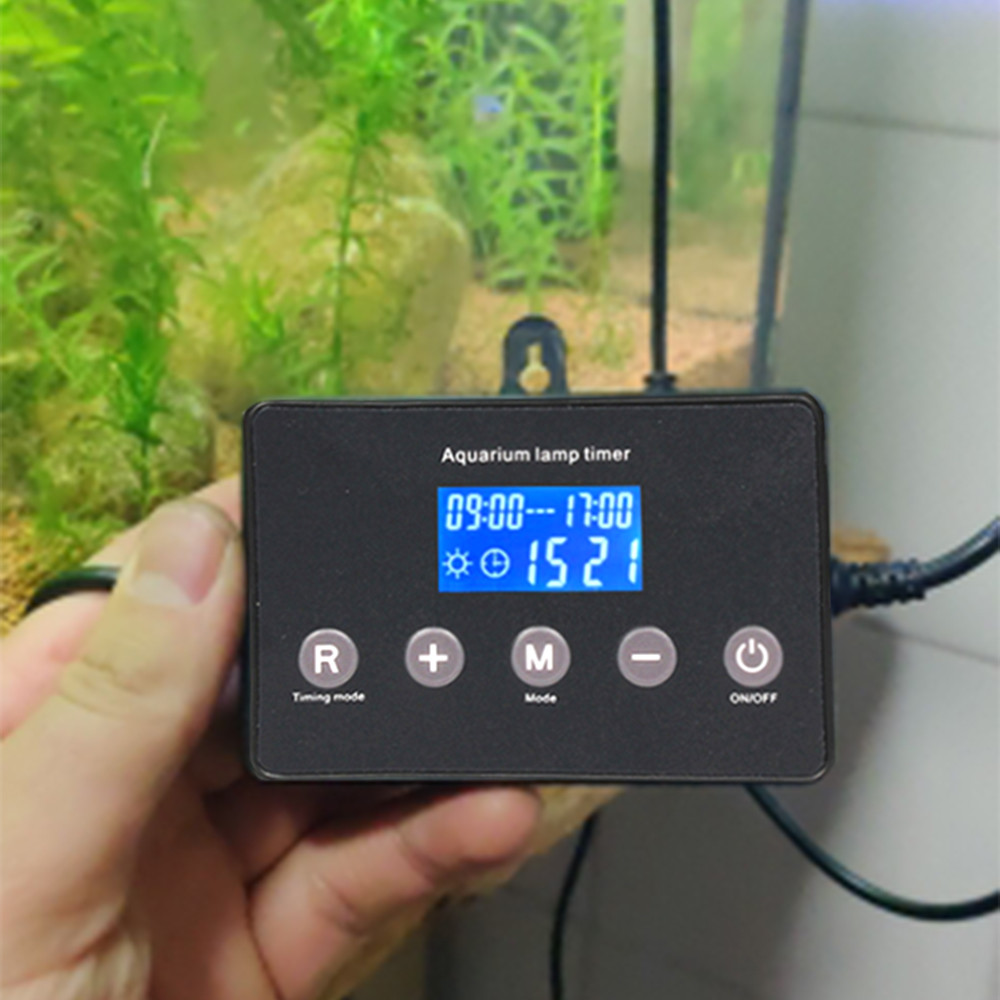 PROMO HARI INI Aquarium LED Light Dimmer Controller Sunrise Sunset Modulator for Fish Tank Intellige