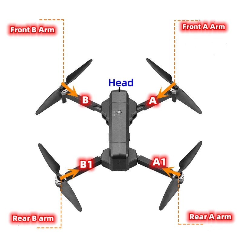 Free Ship  SJRC F11S 4K Pro Arm RC Plnce Arm for SJRC F11S F11 GPS RC Drone Quadcopter Arm Blades Fo