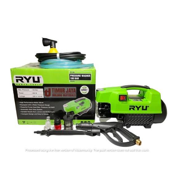 RYU RPW 100 STEAM JET CLEANER RYU MESIN CUCI MOBIL MOTOR 400 WATT STEA