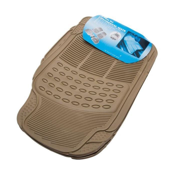 Karpet Lantai Mobil Universal Cream ( Semua Mobil )