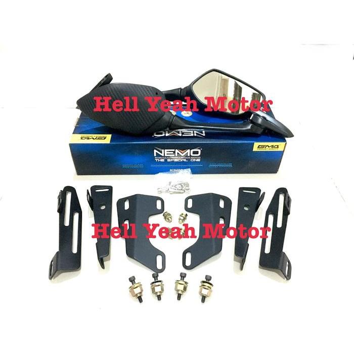 Paket Spion Nmax 2020 New Breket Visor Baut Anti Jebol Nemo Panjang