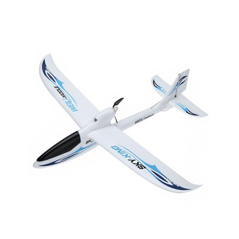 Parkten Wltoys F959s Upgrade F959 With Gyro Sky King 3CH RC Airplane Push-speed Glider RTF Good Same