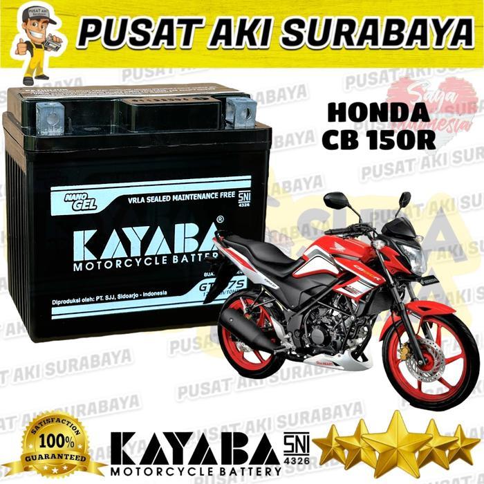 ASLI PRODUK AKI KERING KAYABA GTZ7S MOTOR CB 150 R VARIO 125 VARIO 150