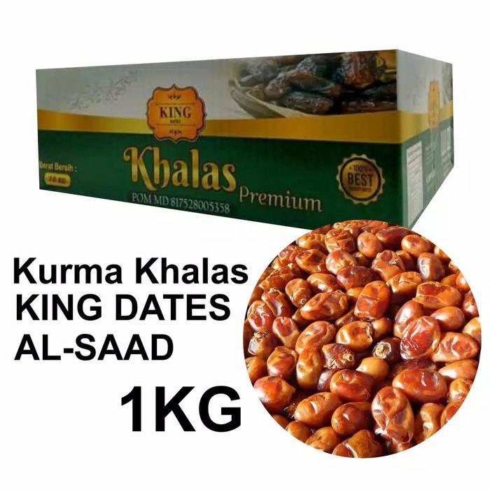 Kurma Khalas Saad 1 Kg Amira Dates Kurma Arab Premium Original