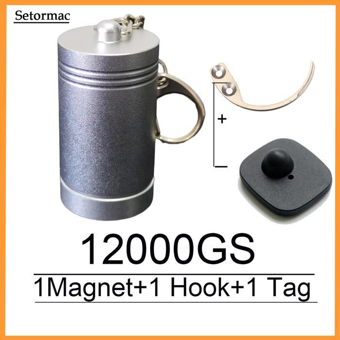 12000Gs Detacher Portable Tag Remover Magnet+1 Security Tag Removal