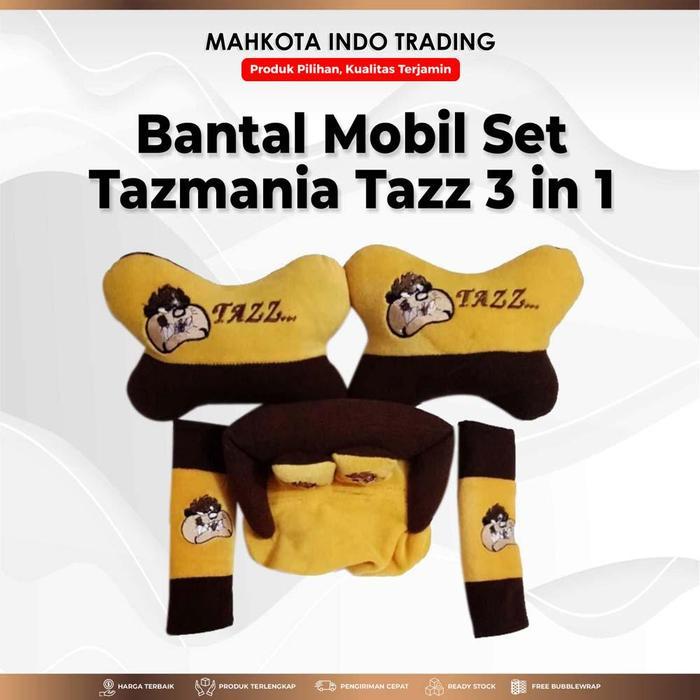 Bantal Mobil Tazmania 3 in 1 - Tazmania