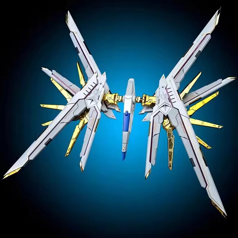 New 1/100 Honglian Gongfang Flying Backpack Pvc Model Mg Strike Freedom Assembly Accessory Gk
