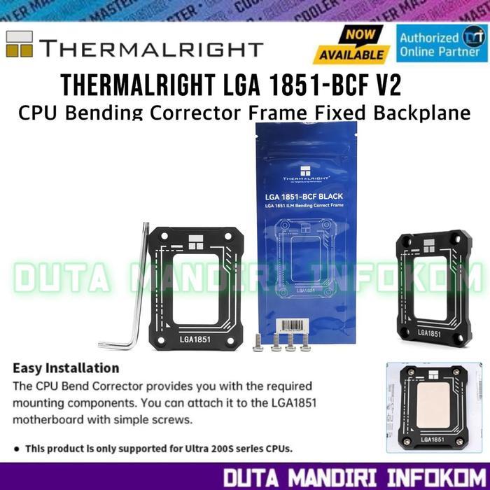 Thermalright Lga 1851 Bcf V2 - Cpu Bending Corrector Frame Fixed Backplane