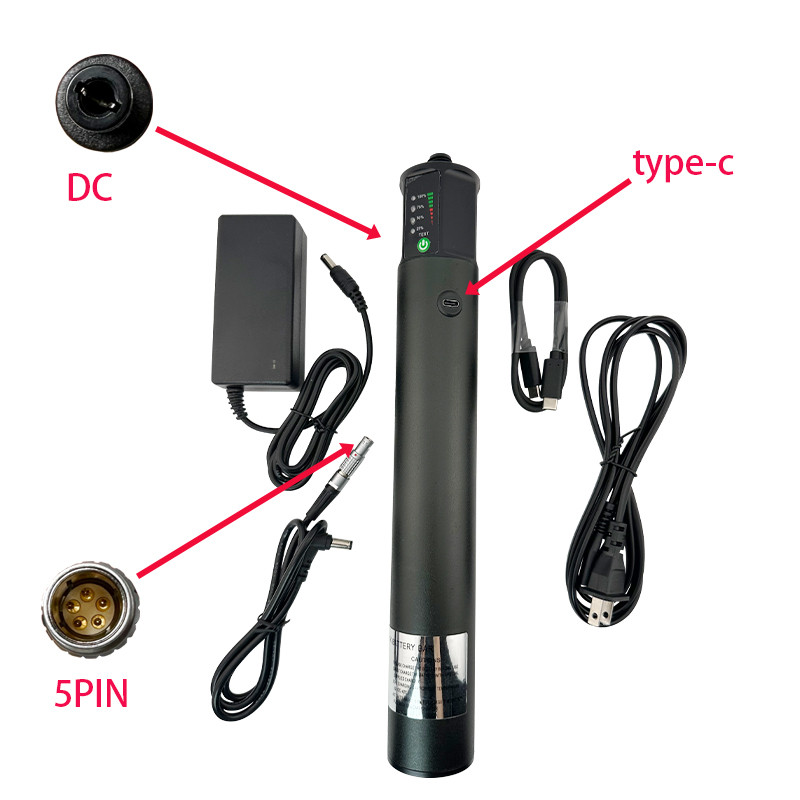 External battery 11.1V 10000mAh BL10000 GPS Power Pole Battery for South Trimble CHC Hi-target GPS
