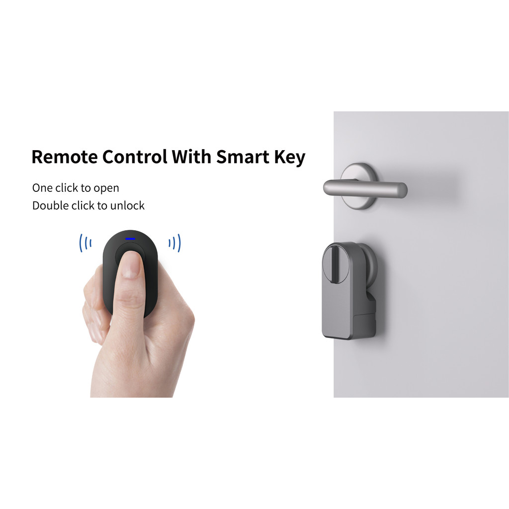 GIMDOW Bluetooth-compatible smart door lock can smart key/password /APP unlock with Tuya smart or
