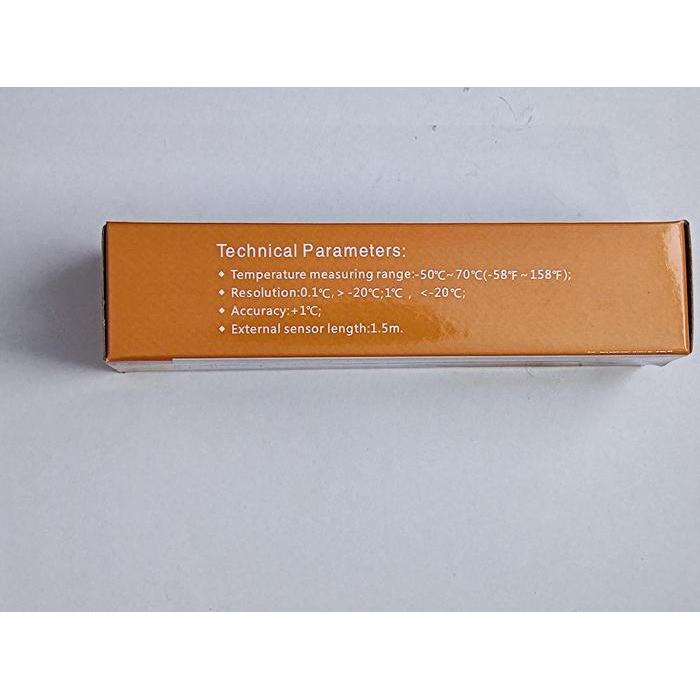 TERMOMETER DIGITAL THERMOMETER SUHU RUANGAN AC MOBIL KULKAS DS-1