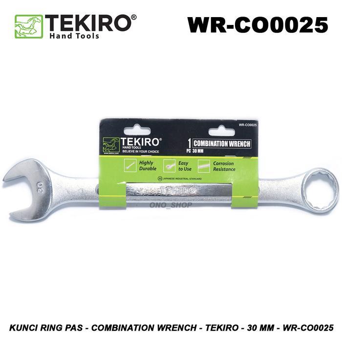 Kunci Ring Pas - Combination Wrench - Tekiro - 30 Mm - Wr-Co0025