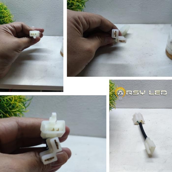 ORIGINAL SOKET FLASHER VARIO PCX ADV CB150R CBR FACELIFE X AEROX FAZZIO Ready stok