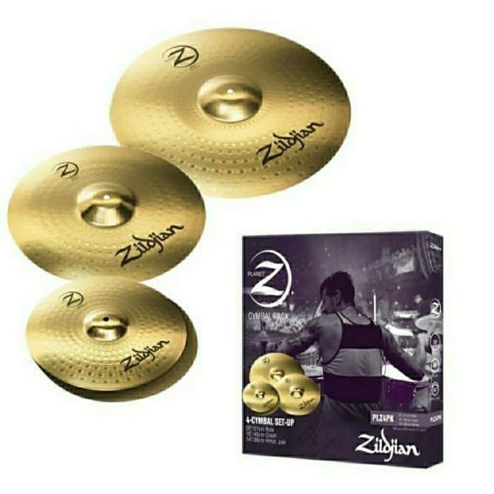 CYMBAL SET ZILDJIAN PLANET Z PLZ4PK/CIMBAL SET/CYMBAL ZILDJIAN - CDEL