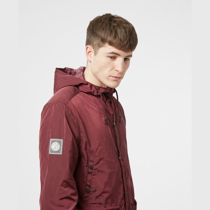 Pretty Green Ridley Jacket Burgundy Original