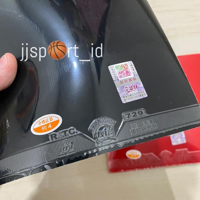 Karet Bat Pingpong Karet Bet Pingpong Rubber 729 CROSS ISI SEPASANG