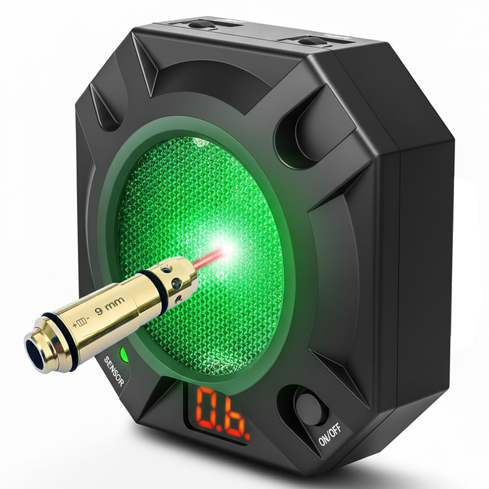 9mm Laser Bullet Target Kit 9x19mm Laser Cartridge Training Set Dry Fire System Laser Target