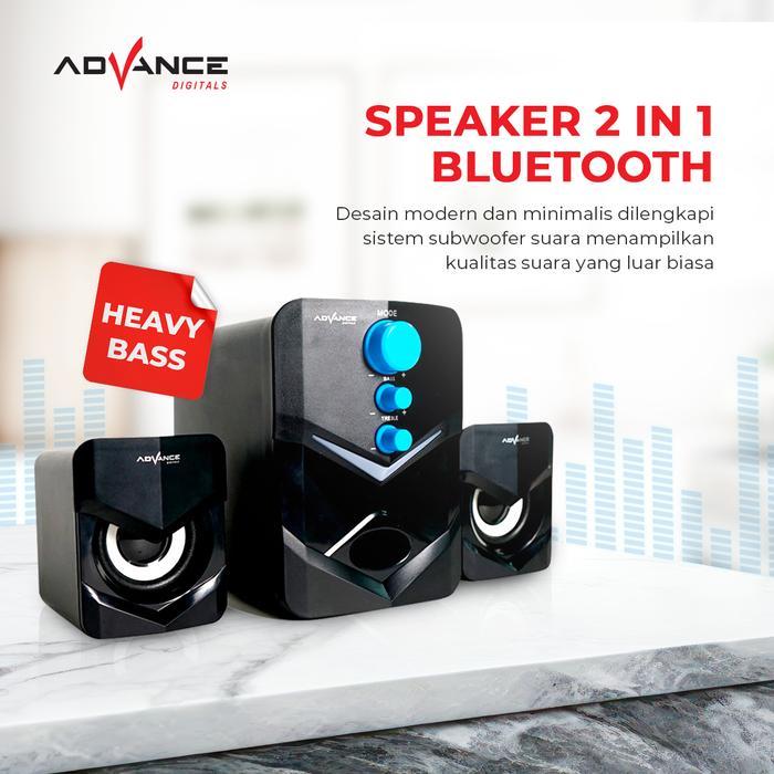 Speaker Advance Komputer Cls201Bt Speaker Mutimedia