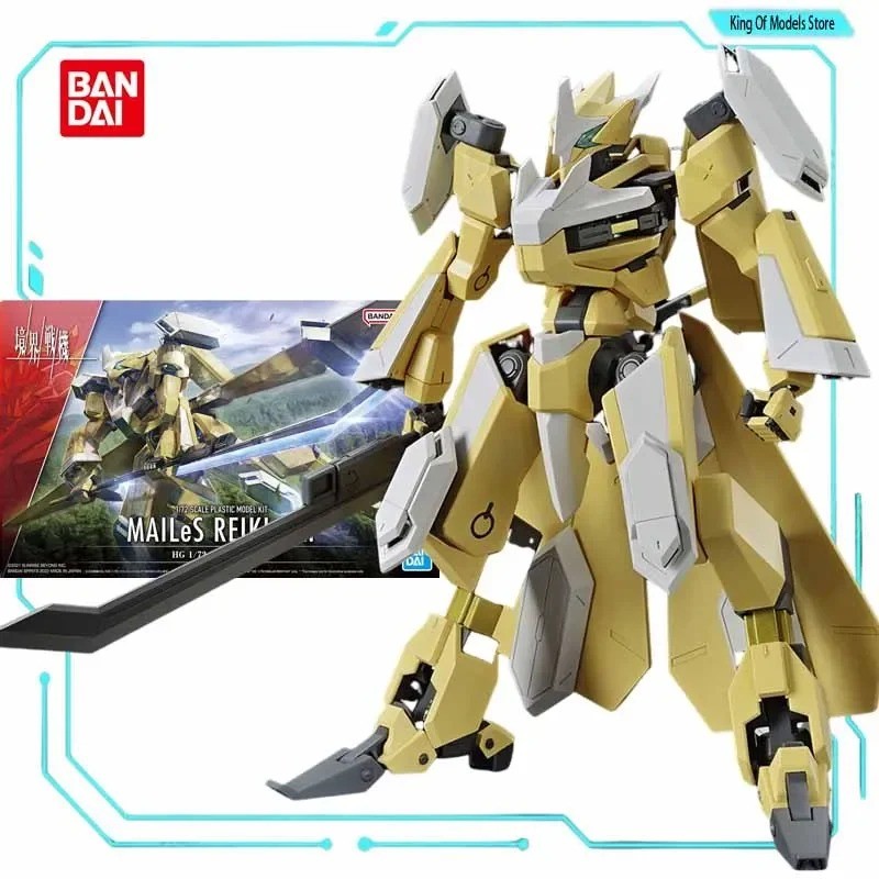 Bandai Original Model Kit HG 1/72 MAILES KENBU ZAN JOGAN KAI Anime Action Figure Assembly Model Toy