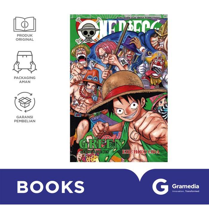 Gramedia Buku Komik One Piece Green Secret Pieces