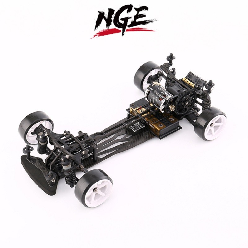 USUKANI NGE 1/10 RWD Rear Drive Drift Car Frame Professional RC Remote Control Car KIT US88400