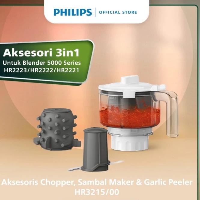 Chopper Philips Untuk Daging, Bumbu Dan Sambal ( 3 In 1 ) Original